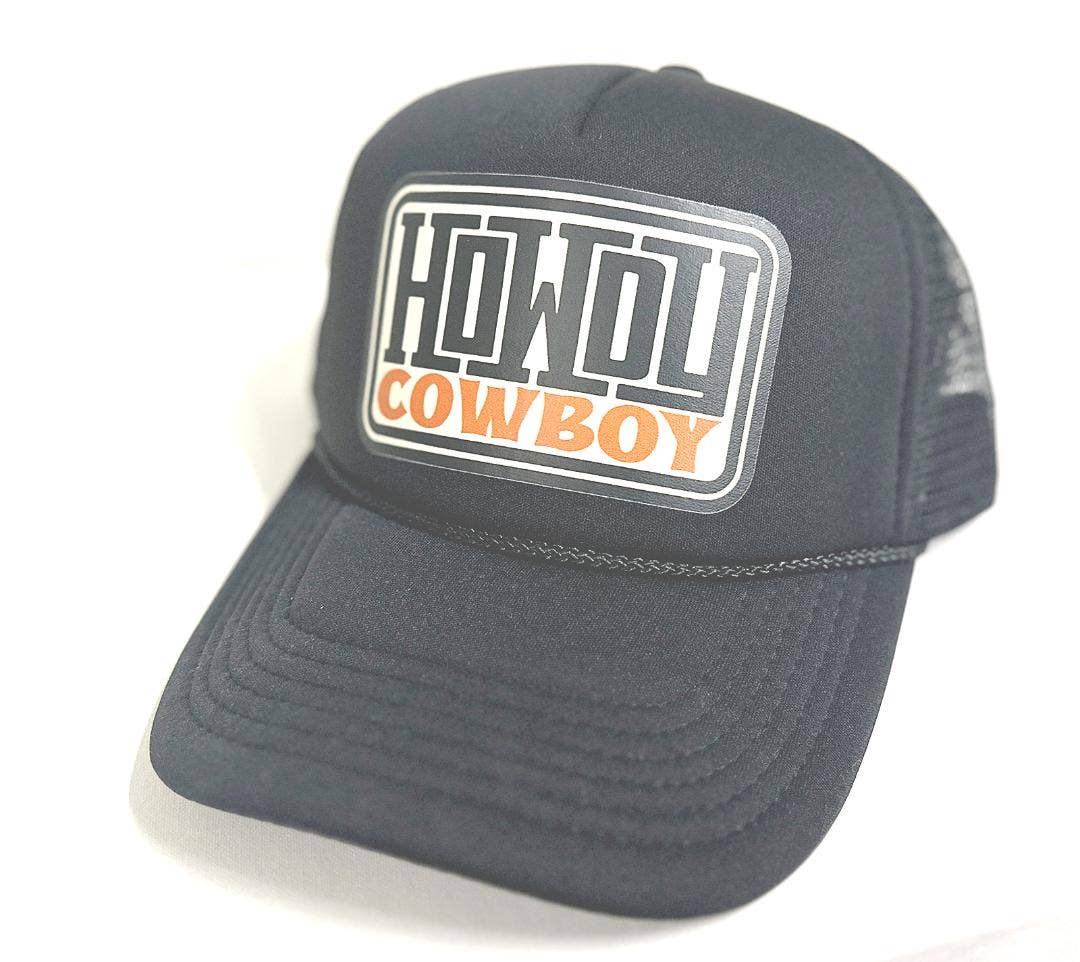 Howdy Cowboy Trucker Foam Hat