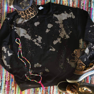 Let's Rodeo - Black Sweatshirt