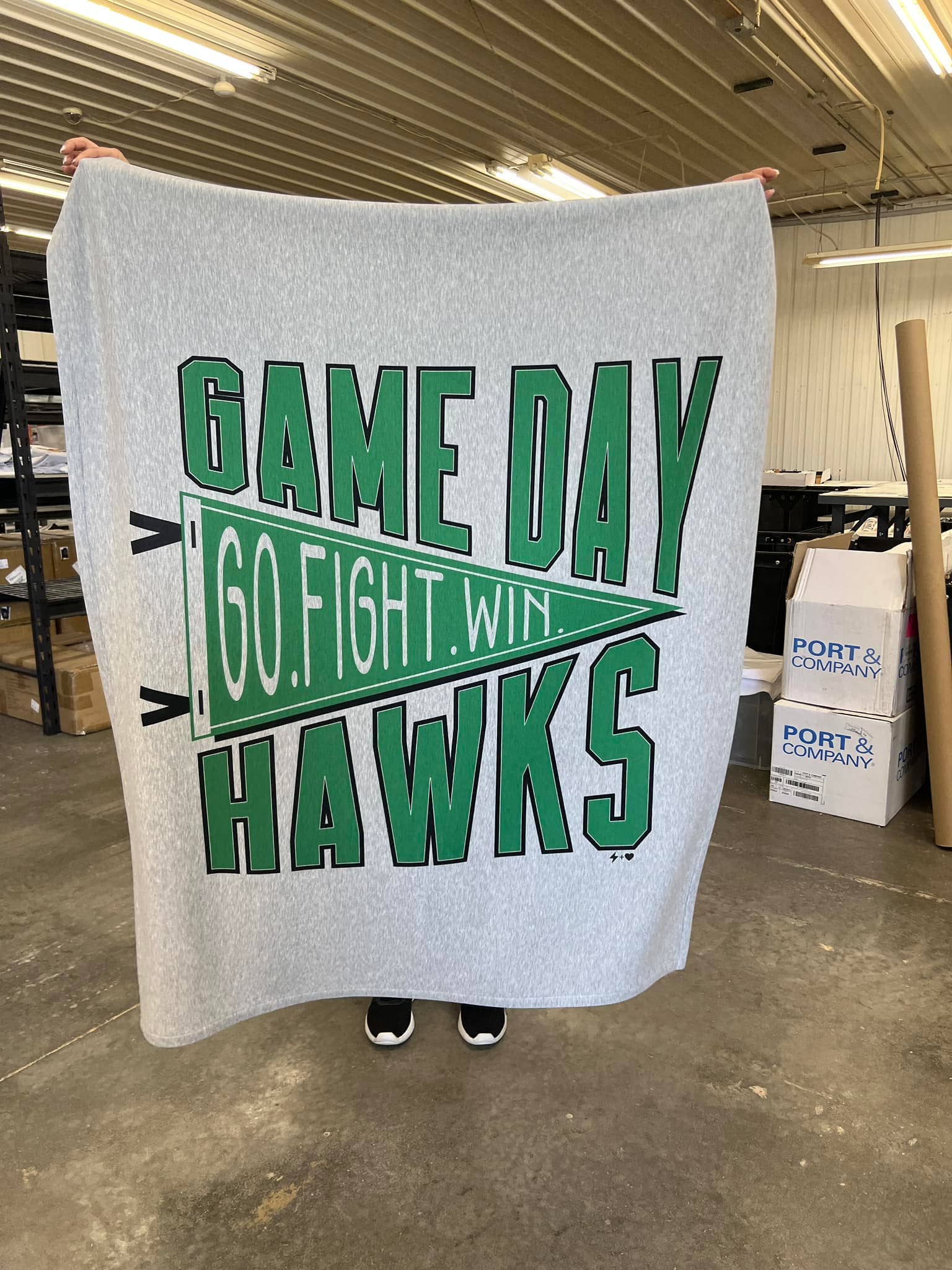 Team Due Custom Sweatshirt Blanket (BLANKET1055)