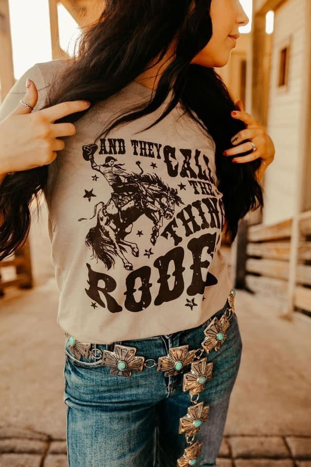 Call the Thing a Rodeo tee
