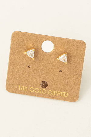 Mini Triangle Stud Earrings