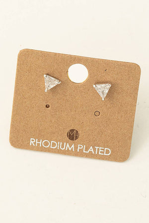 Mini Triangle Stud Earrings