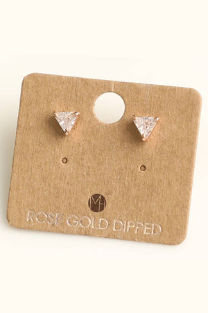 Mini Triangle Stud Earrings